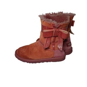 UGG Women's Red Suede Boots